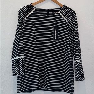 Karl Lagerfeld  Black/White striped OFFERS WELCOME